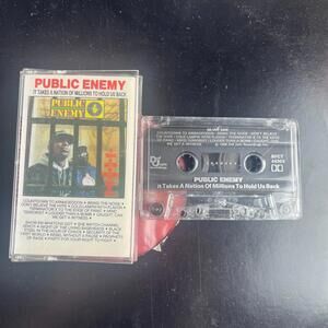 Public Enemy It Takes a Nation of Millions Cassette 1988
